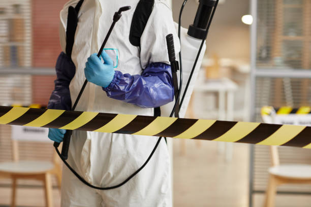 Professional Biohazard technician working in Delaware, AR